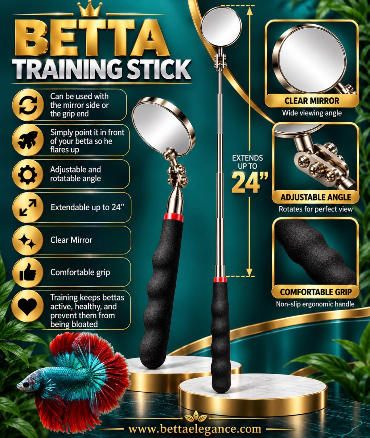 BETTA TRAINING MIRROR STICK