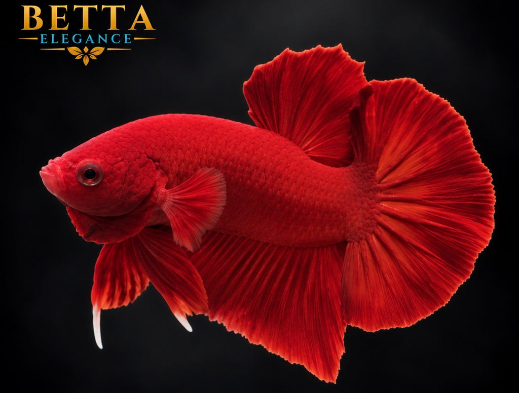 LIVE MALE BETTA / Super Red HMPK #ML1242