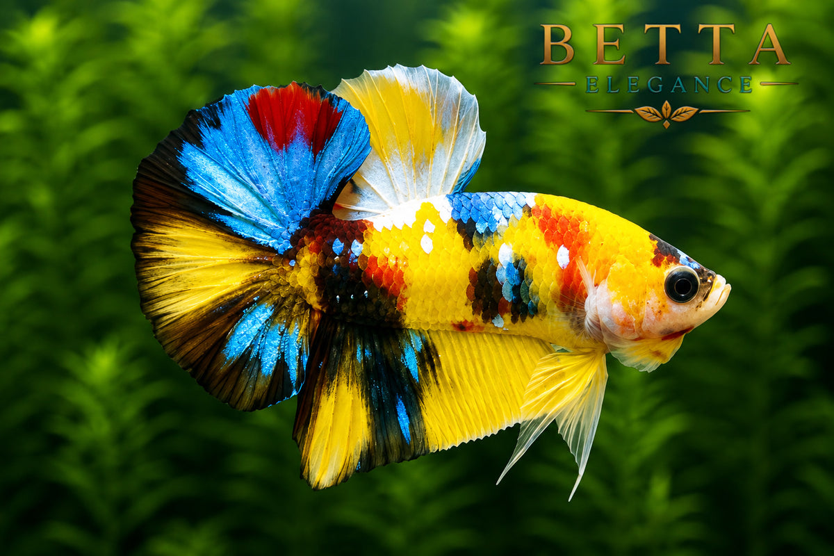 EXOTIC LIVE MALE BETTA / NEMO CANDY GALAXY HMPK #ML0858